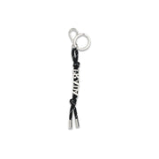 Prada Black Recycled Polyamide Keychain