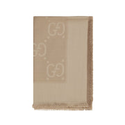 Gucci Brown Wool Scarf
