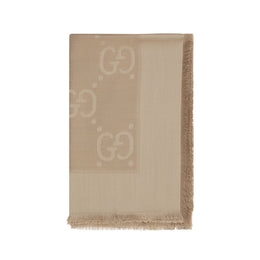 Gucci Brown Wool Scarf