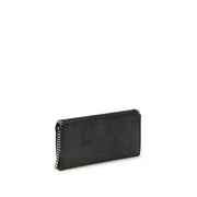 Stella McCartney Silver Polyester Clutch Bag
