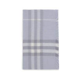 Burberry Light Blue Wool Scarf