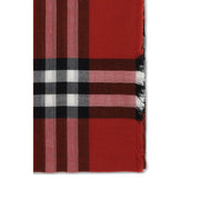 Burberry Red Wool Scarf