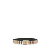 Burberry Multicolor Calf Leather Bos Taurus Belt