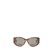 Balenciaga Brown Acetate Sunglasses