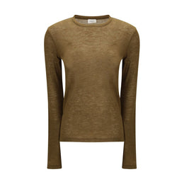 Saint Laurent Green Cashmere Clothing