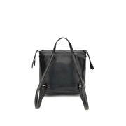 Fendi Black Calf Leather Bos Taurus Backpack