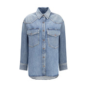 Agolde Blue Denim Shirt