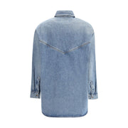 Agolde Blue Denim Shirt