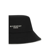 Givenchy Black Cotton Bucket Hat