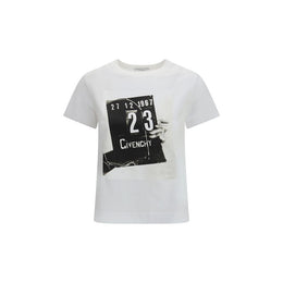 Givenchy White Cotton T-Shirt