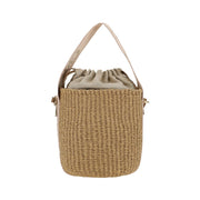 Chloé Beige Raffia Backet Bag
