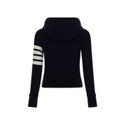 Thom Browne Blue Cotton Sweatshirt