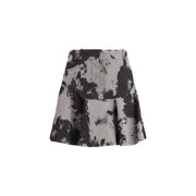 Fendi Black Cotton Mini Skirt