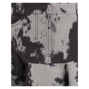 Fendi Black Cotton Mini Skirt