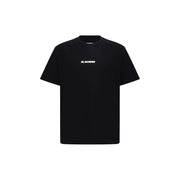 Jil Sander Black Cotton T-Shirt