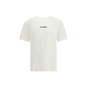 Jil Sander Cream Cotton T-Shirt