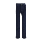 Jacob Cohen Blue Cotton Slim Fit Jeans