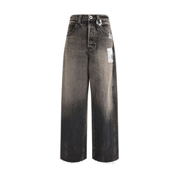 Maison Mihara Yasuhiro Black Cotton Jeans Denim