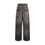 Maison Mihara Yasuhiro Black Cotton Jeans Denim