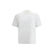 Brunello Cucinelli Gray Cotton T-Shirt