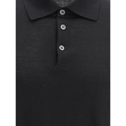 Brunello Cucinelli Black Cashmere Dress Shirt