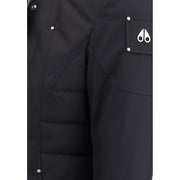 Moose Knuckles Black Recycled Polyester Parka