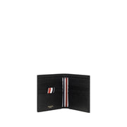 Thom Browne Black Calf Leather Bos Taurus Wallet