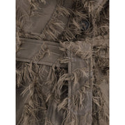 Brunello Cucinelli Brown Polyester Coat