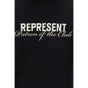 Represent Black Cotton Sweatshirt