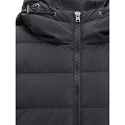 Herno Black Wool Bomber