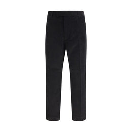 Thom Browne Black Cotton Chino Pants