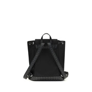 MCM Black Nylon Backpack