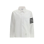 Thom Browne White Cotton Dress Shirt