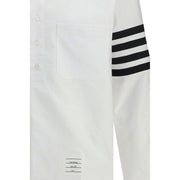 Thom Browne White Cotton Dress Shirt