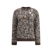 Prada Brown Fleece Wool Sweatshirt