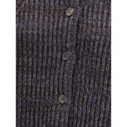 Prada Brown Merino Wool Cardigan