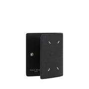 Margiela Black Calf Leather Bos Taurus Wallet