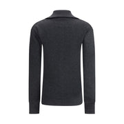 Lemaire Gray Wool Cardigan