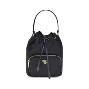 Prada Black Polyamide Backet Bag