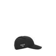 Prada Black Polyamide Cap (Baseball Hat)
