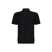 Givenchy Black Cotton Polo Shirt