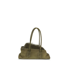 The Attico Bicolor Calf Leather Bos Taurus Shoulder Bag