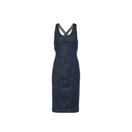 Alaïa Blue Cotton Casual Dress