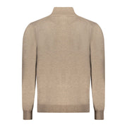 Norway 1963 Brown Polyester Men Sweater