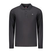 Norway 1963 Black Cotton Polo Shirt