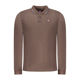 Norway 1963 Brown Cotton Polo Shirt