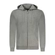 Norway 1963 Gray Polyester Men Cardigan