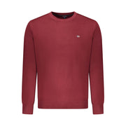 Norway 1963 Red Polyester Men Sweater