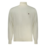 Norway 1963 White Polyester Men Sweater