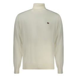Norway 1963 White Polyester Men Sweater